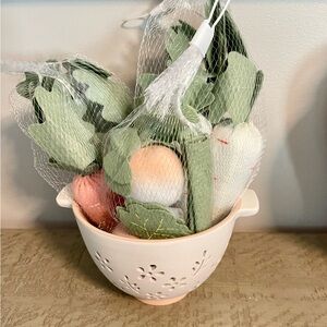 Target colander & soft veggies